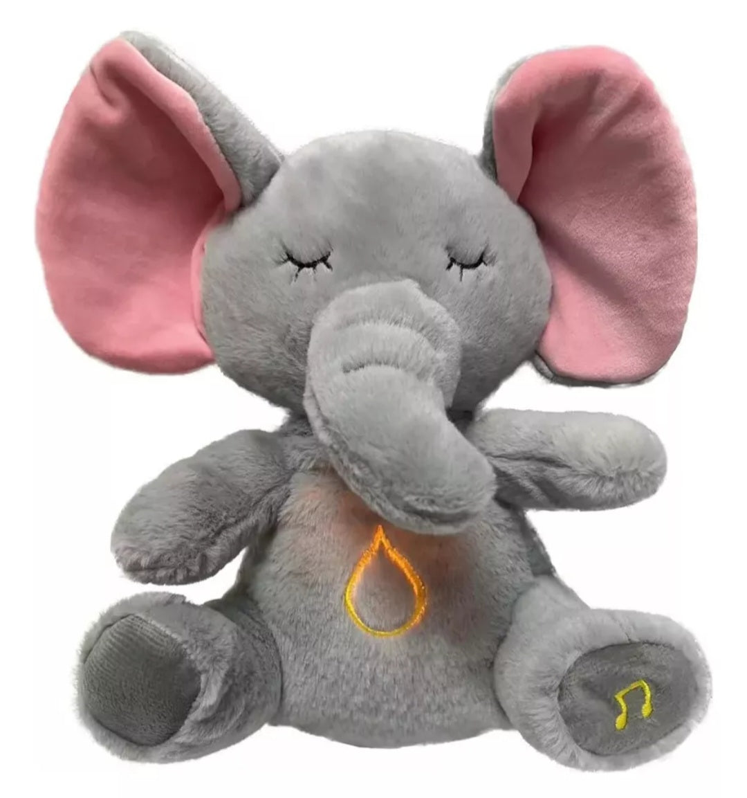 PELUCHE QUE RESPIRA BRILLA Y SUENA.